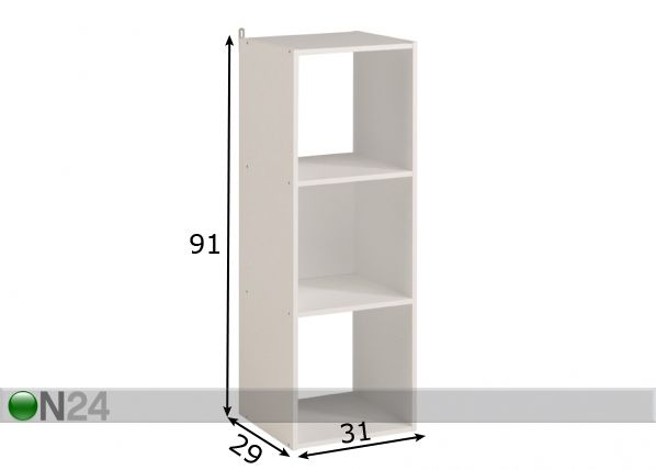 Полка Kubikub размеры