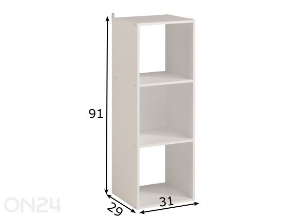 Полка Kubikub размеры