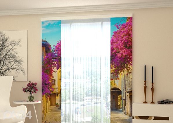 Полузатемняющая панельная штора Italian Patio 80x240 cm