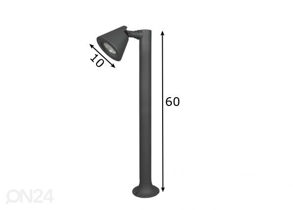 Полярный светильник Kaveri размеры