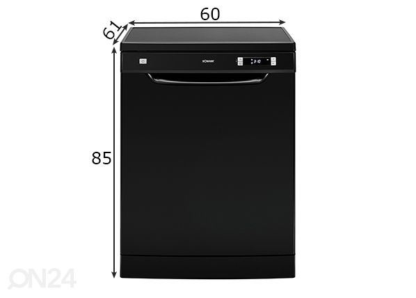 Посудомоечная машина Bomann GSP7408B размеры