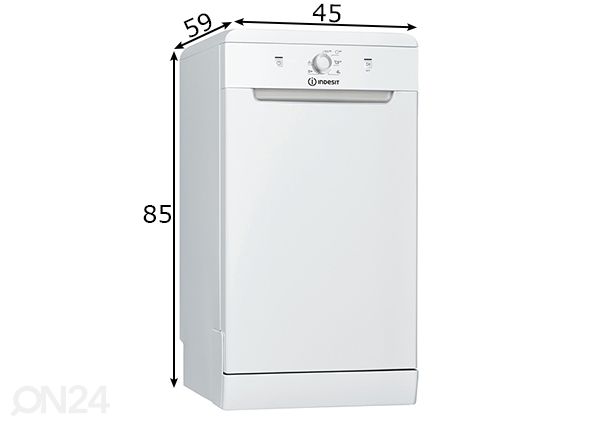 Посудомоечная машина Indesit DSFE1B10 размеры