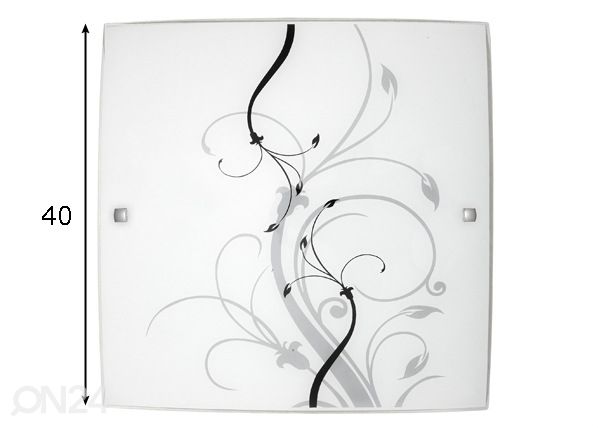 Потолочный плафон Elina размеры