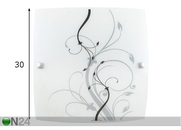 Потолочный плафон Elina размеры