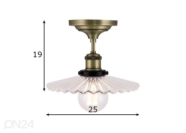 Потолочный светильник Cobbler размеры