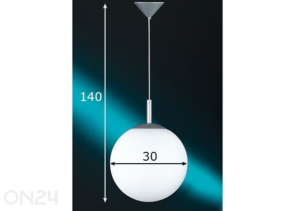Потолочный светильник Kugel Opal размеры