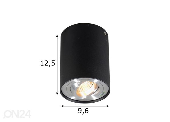 Потолочный светильник Rondoo размеры