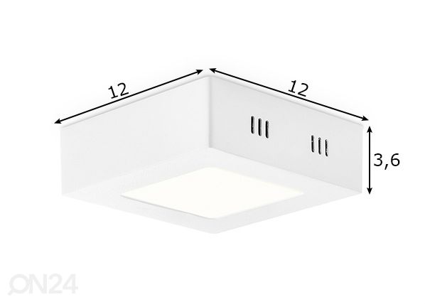 Потолочный светильник Ska 12x12 cm размеры