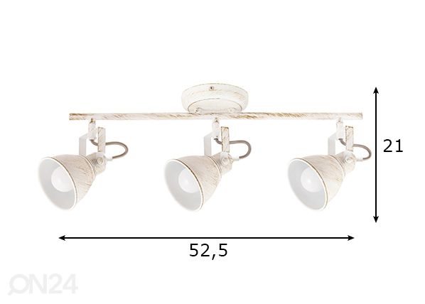 Потолочный светильник Vivienne размеры