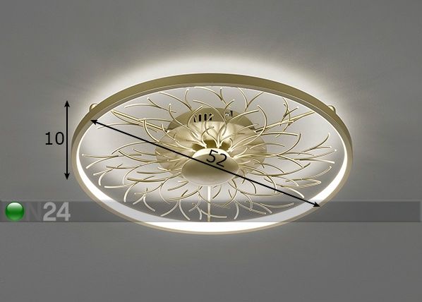 Потолочный LED светильник Diego размеры