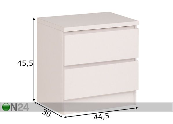 Прикроватная тумба Home размеры