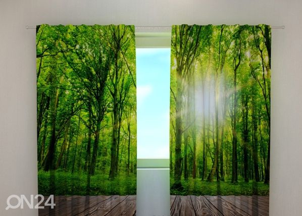 Просвечивающая штора Forest at the doorstep 240x220 cm