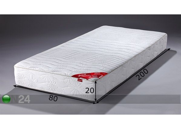 Пружинный матрас RED Pocket 1,9 80x200 cm размеры