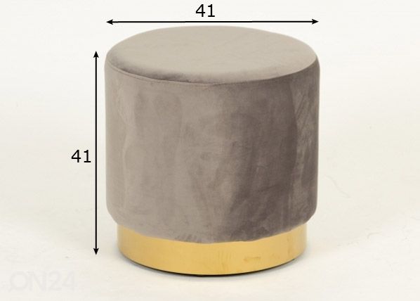Пуф Ø 41 cm размеры