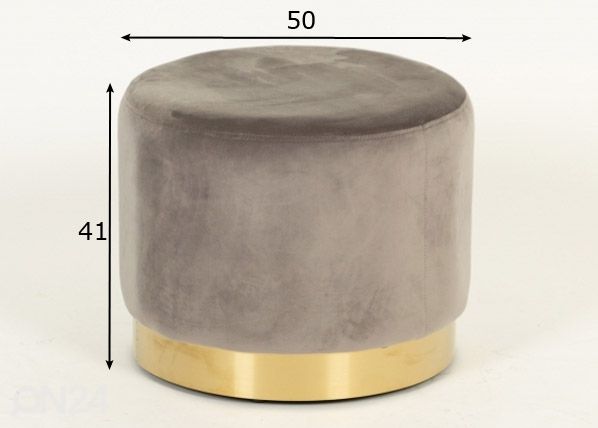 Пуф Ø 50 cm размеры