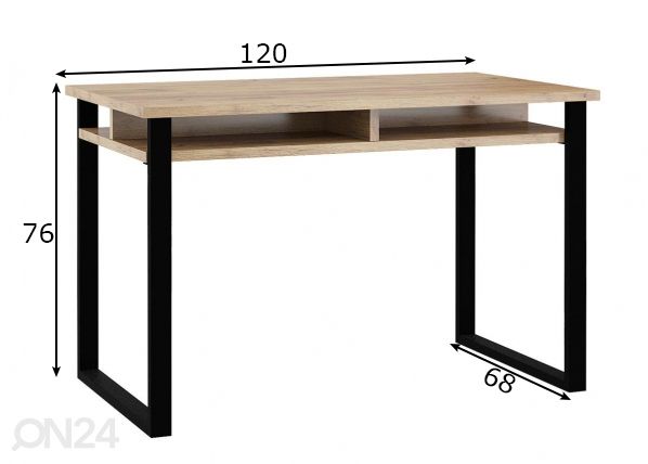 Рабочий стол 120 cm размеры
