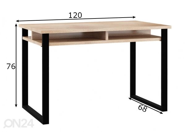 Рабочий стол 120 cm размеры