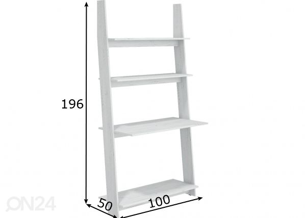 Рабочий стол Mallow 100 cm размеры