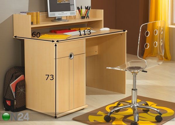 Рабочий стол Scool размеры