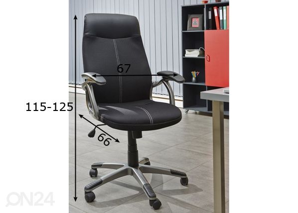Рабочий стул Taranis размеры