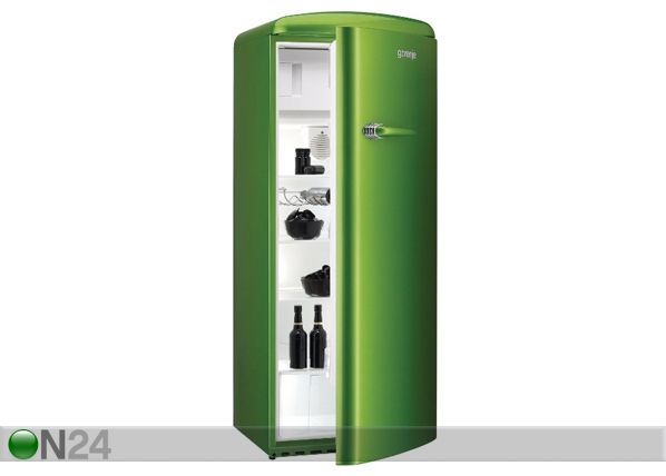 Ретро-холодильник Gorenje зелёный