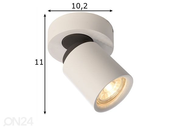 Светильник с направленным светом Librae Round I размеры