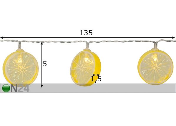 Световой кабель Funlight размеры