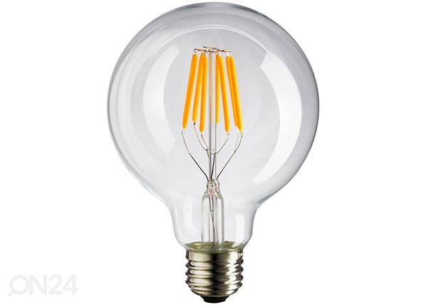 Светодиодная лампа Filament E27 G125 8 Вт
