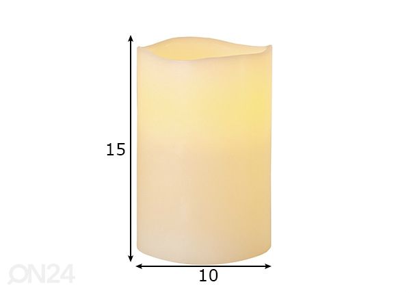 Свеча Big 15 cm размеры