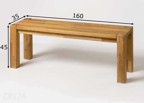 Скамья Provence 01 160 cm размеры