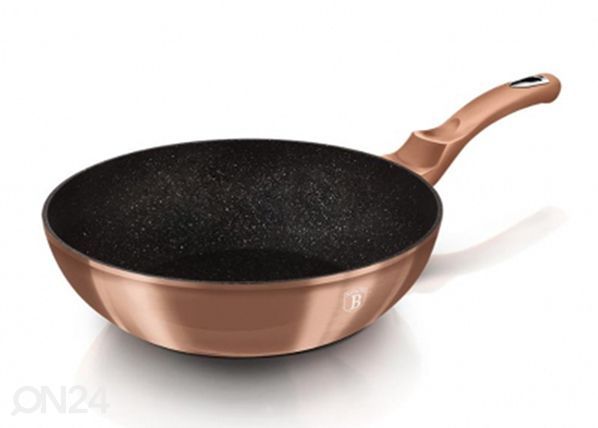 Сковорода Berlinger Haus Rose Gold Wok Ø 28 см