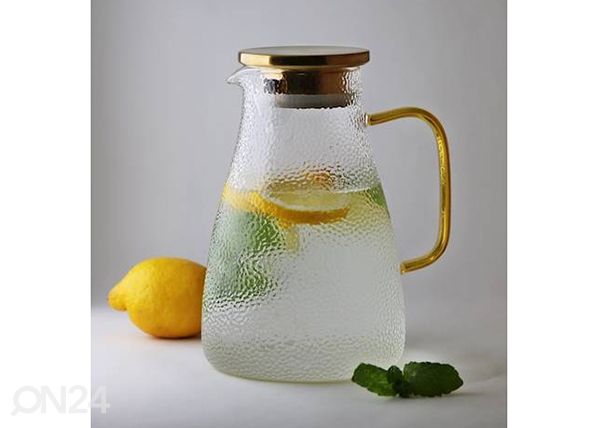 Стеклянный кувшин с крышкой Golden 2 л