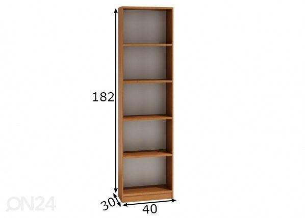 Стеллаж 40 cm размеры