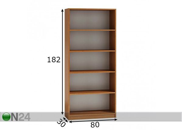 Стеллаж 80 cm размеры