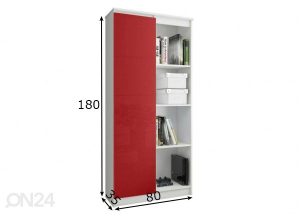 Стеллаж 80 cm размеры