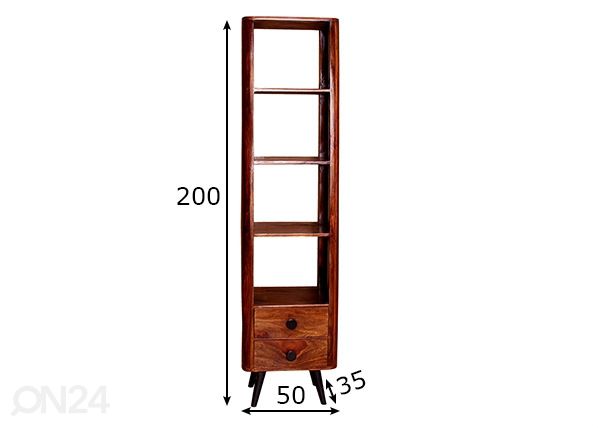 Стеллаж Knob размеры