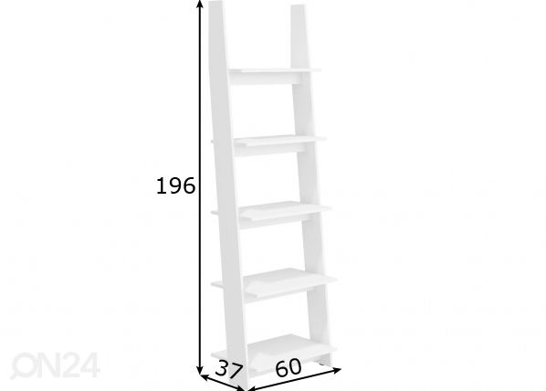 Стеллаж Mallow 60 cm размеры