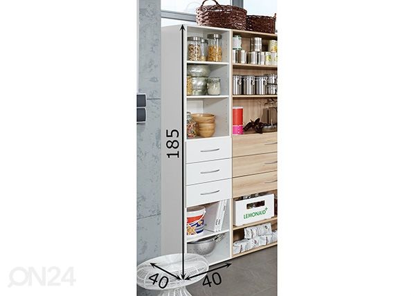 Стеллаж MRK 367 40 cm размеры