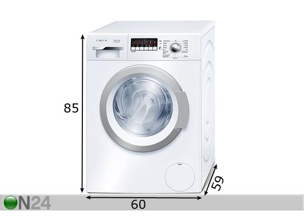 Стиральная машина Bosch WAK28298SN размеры