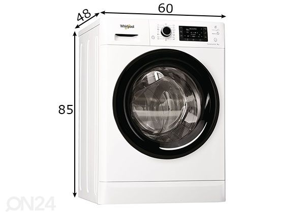 Стиральная машина Whirlpool размеры