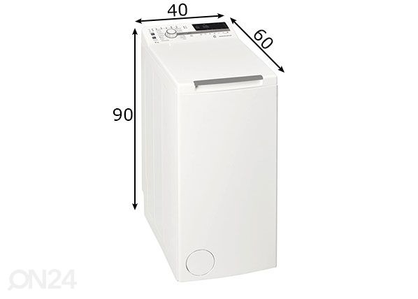 Стиральная машина Whirlpool FDLR7221BSEUN размеры