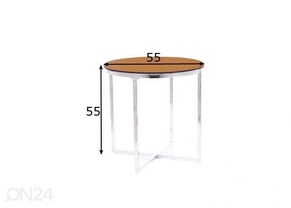 Столик Ø 50 cm размеры
