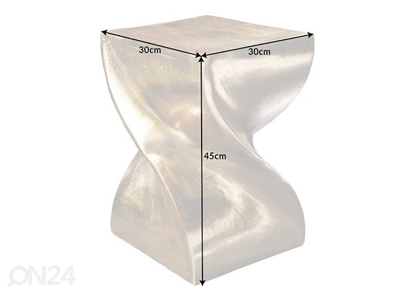 Столик Twist 30x30 cm размеры