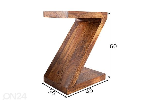 Столик Z размеры