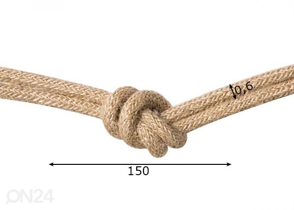Текстильный кабель Fabric размеры