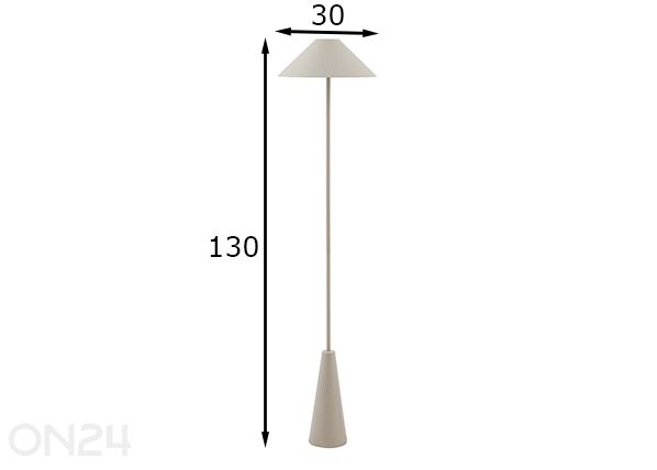 Торшер Cannes IP54 размеры