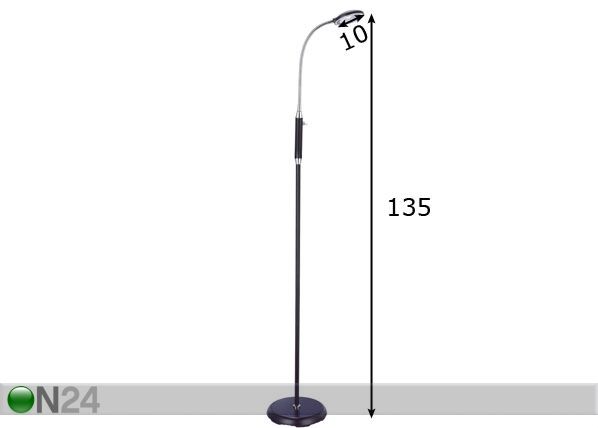 Торшер Chicago LED размеры