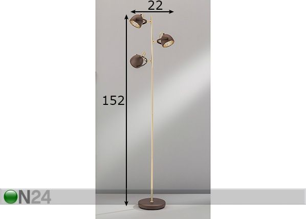 Торшер Grill LED размеры