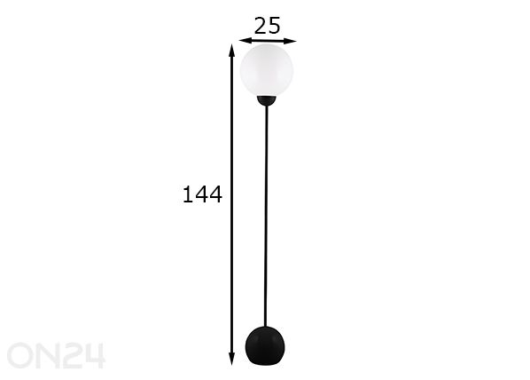 Торшер Ripley размеры