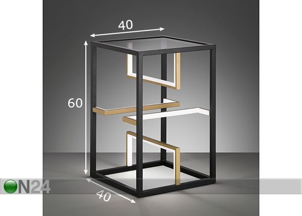 Торшер Square LED размеры
